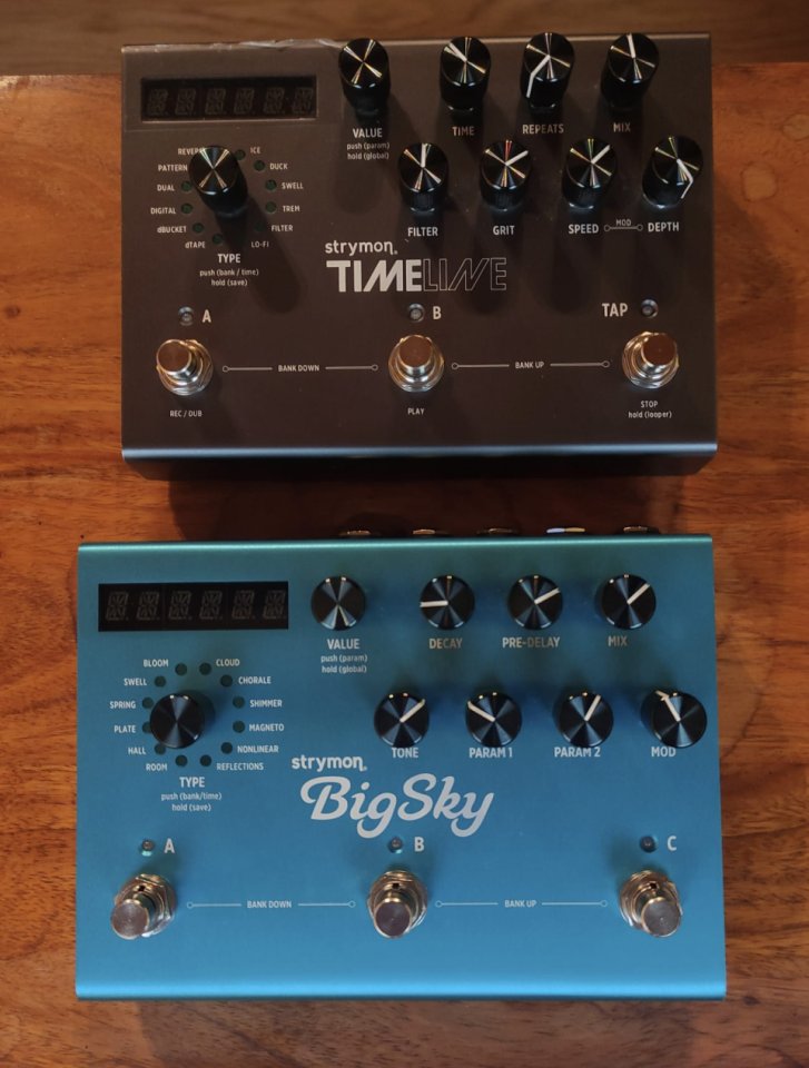 Strymon Timeline y Bigsky de segunda mano · Cantabria · 700 €