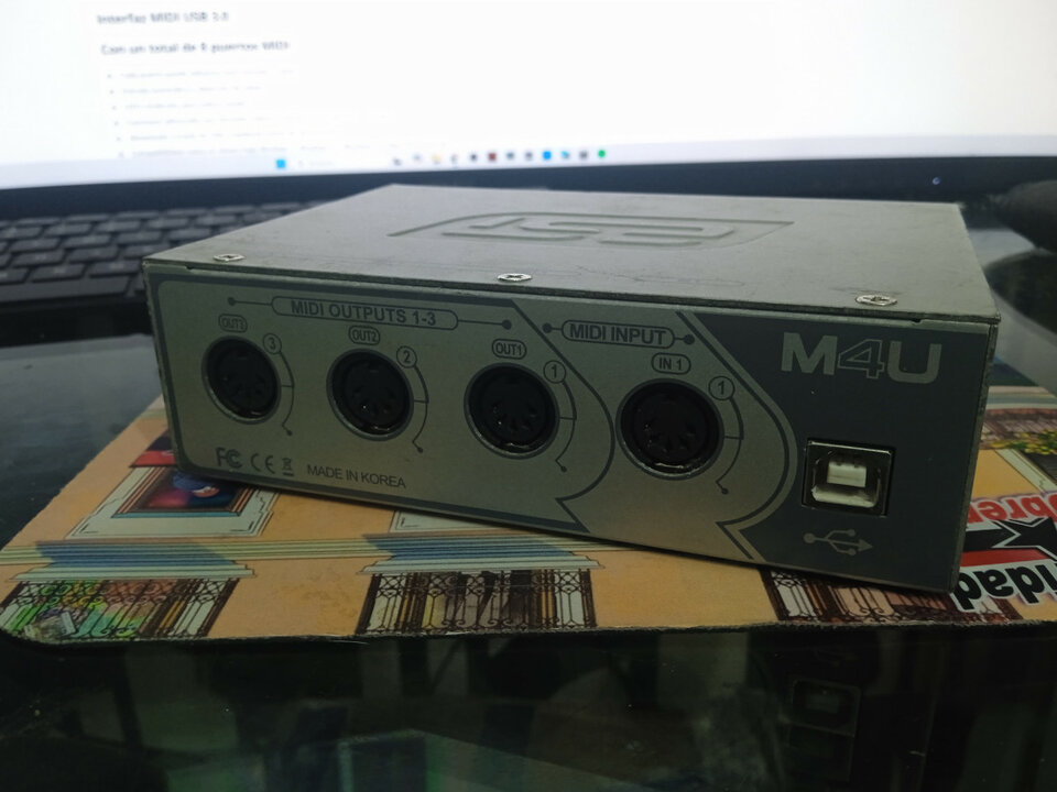 ESI M4U interface midi