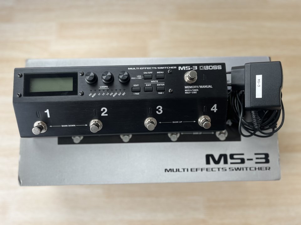 Boss ms3 pedalera controladora