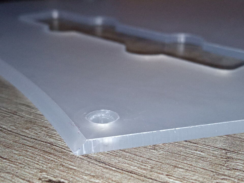 Golpeador transparente bajo JAZZ BASS USA nuevo a estrenar