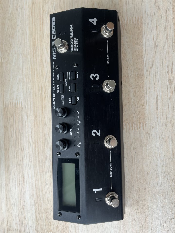 Boss ms3 pedalera controladora