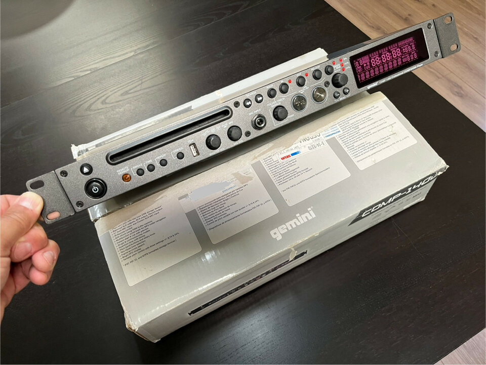 Reproductor Gemini CDMP-1400 CD/MP3/USB