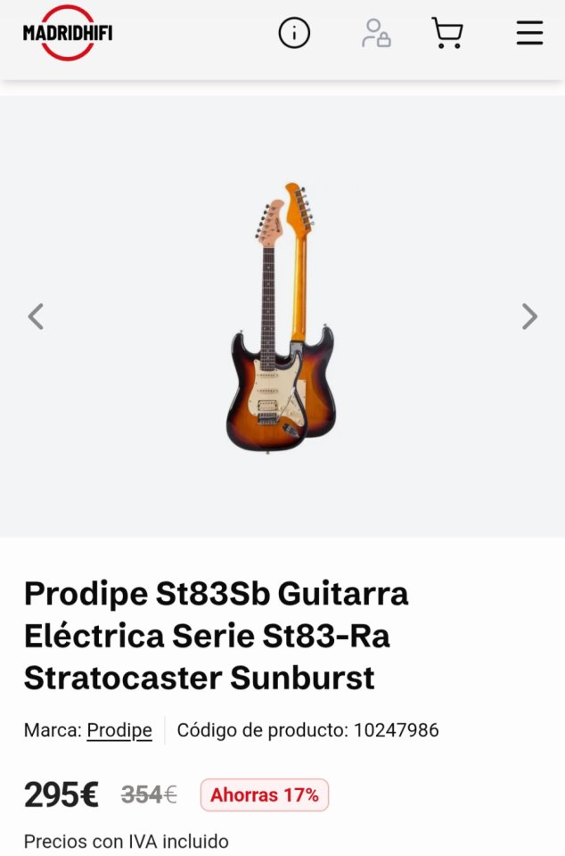 Prodipe ST83 de segunda mano · Foto 4 de 4 · Madrid · 115 €