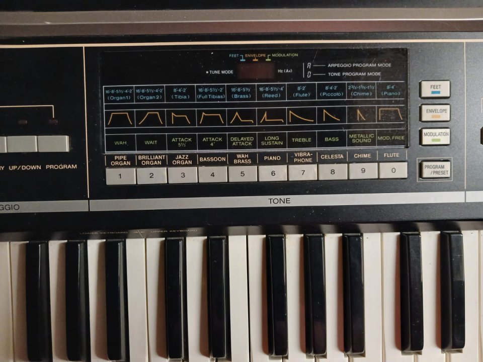 Casio casiotone 1000P DE 1982 de colección vintage digital de segunda mano · Foto 4 de 4 · Lleida · 100 €