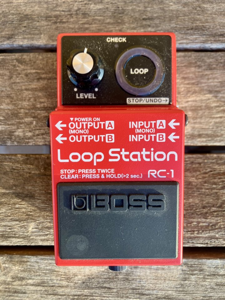 BOSS RC-1 Looper – nuevo, en caja, con garantía 5 años