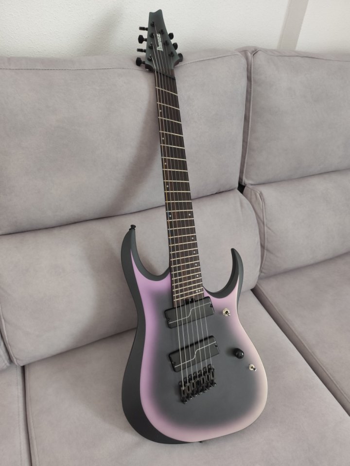 Ibanez RGD71ALMS con Fishman Abasi y mini-swtich