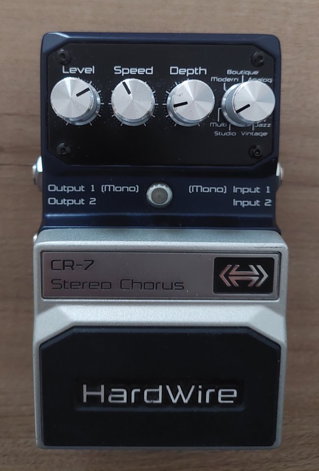 Digitech Hardwire CR7 Chorus