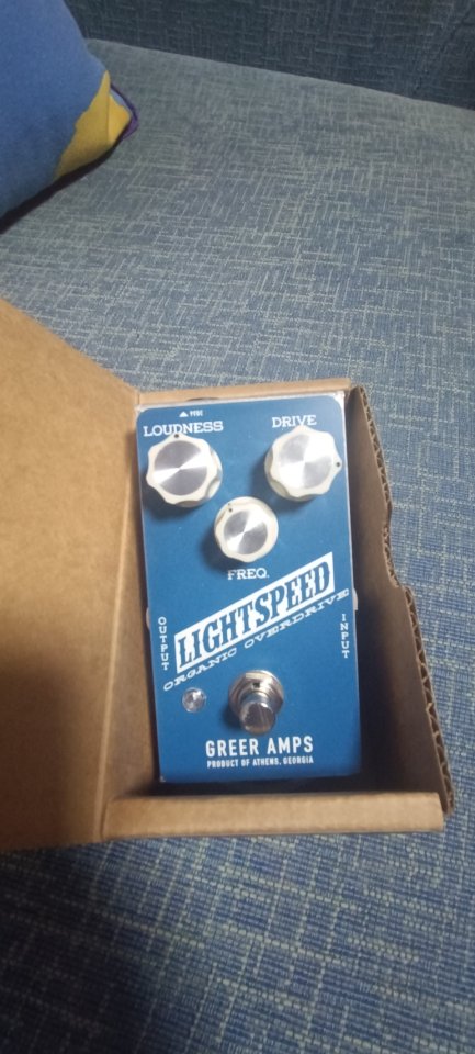 Greer Amps Lightspeed Overdrive