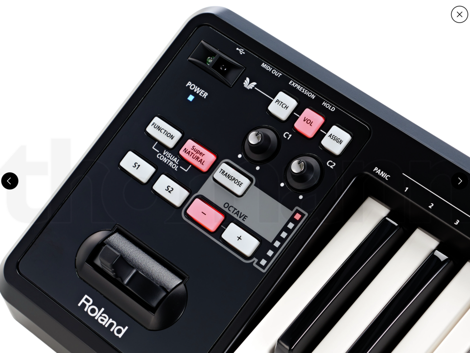 Roland A-49 Controlador MIDI USB en color negro. de segunda mano · Foto 4 de 6 · Barcelona · 145 €