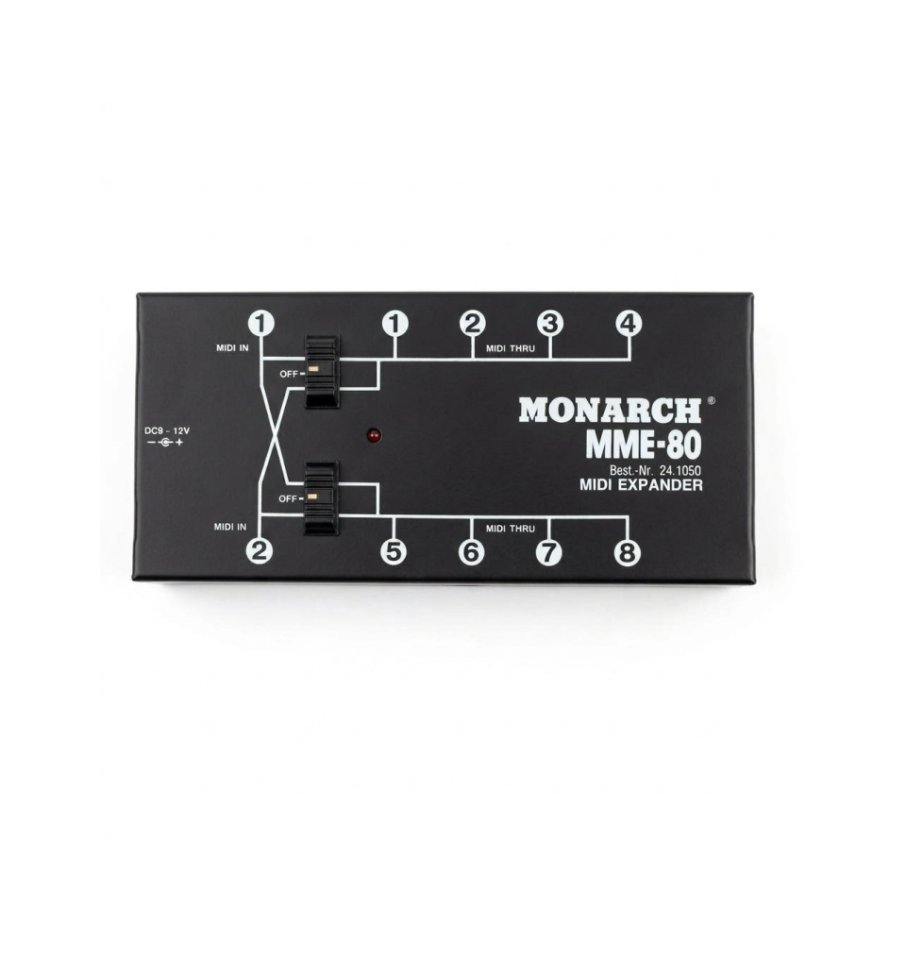Monarch MME-80 MIDI Expander. 2 IN / 8 OUT de segunda mano · Foto 1 de 3 · Madrid · 75 €