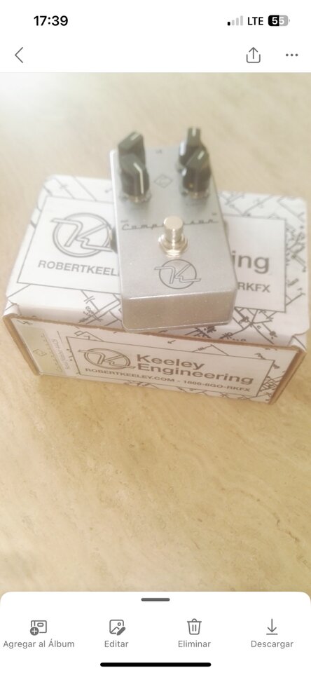 keeley Compresor C4 No Cambios