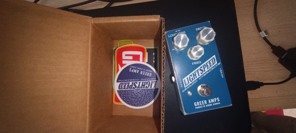 Greer Amps Lightspeed Overdrive