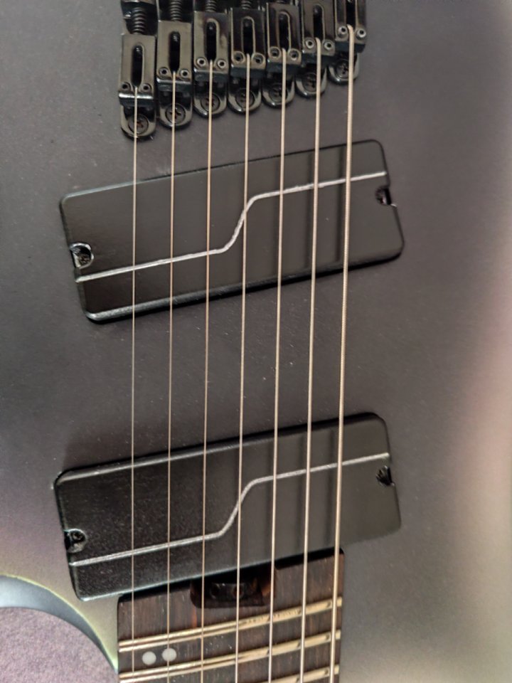 Ibanez RGD71ALMS con Fishman Abasi y mini-swtich