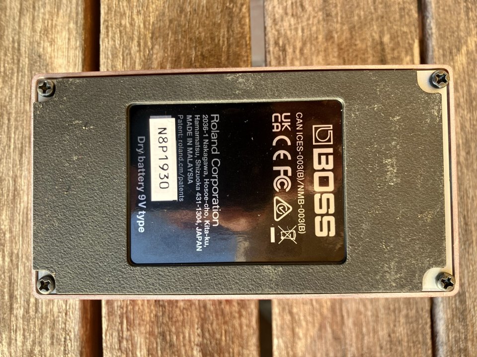 BOSS RC-1 Looper – nuevo, en caja, con garantía 5 años