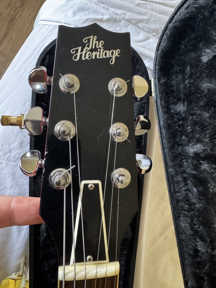Heritage H-150 Les Paul Standard Dirty Lemon Burst de segunda mano · Foto 3 de 10 · Murcia