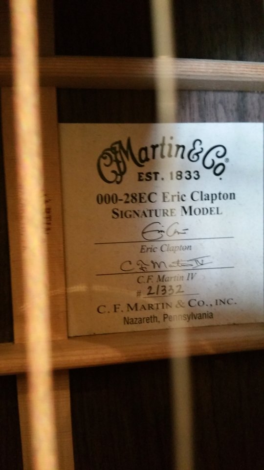 Martin 00028EC Vintage Series 2015