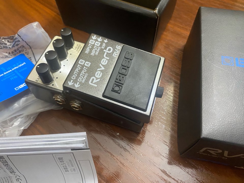 Boss RV-6 Reverb (nuevo)
