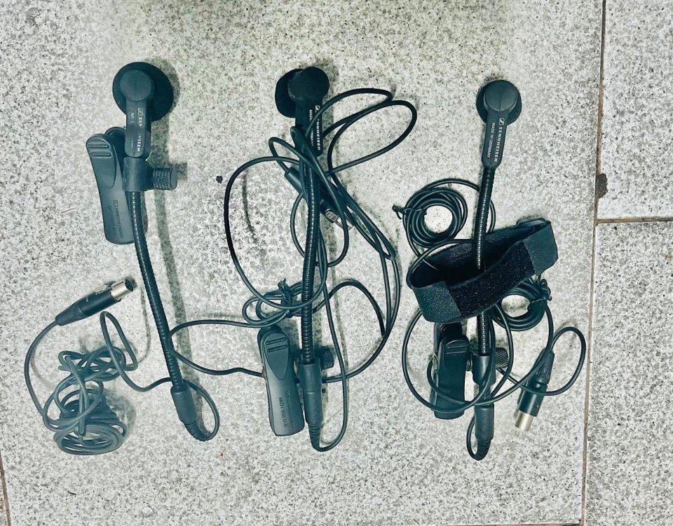 3 Micrófonos Senheisser e908