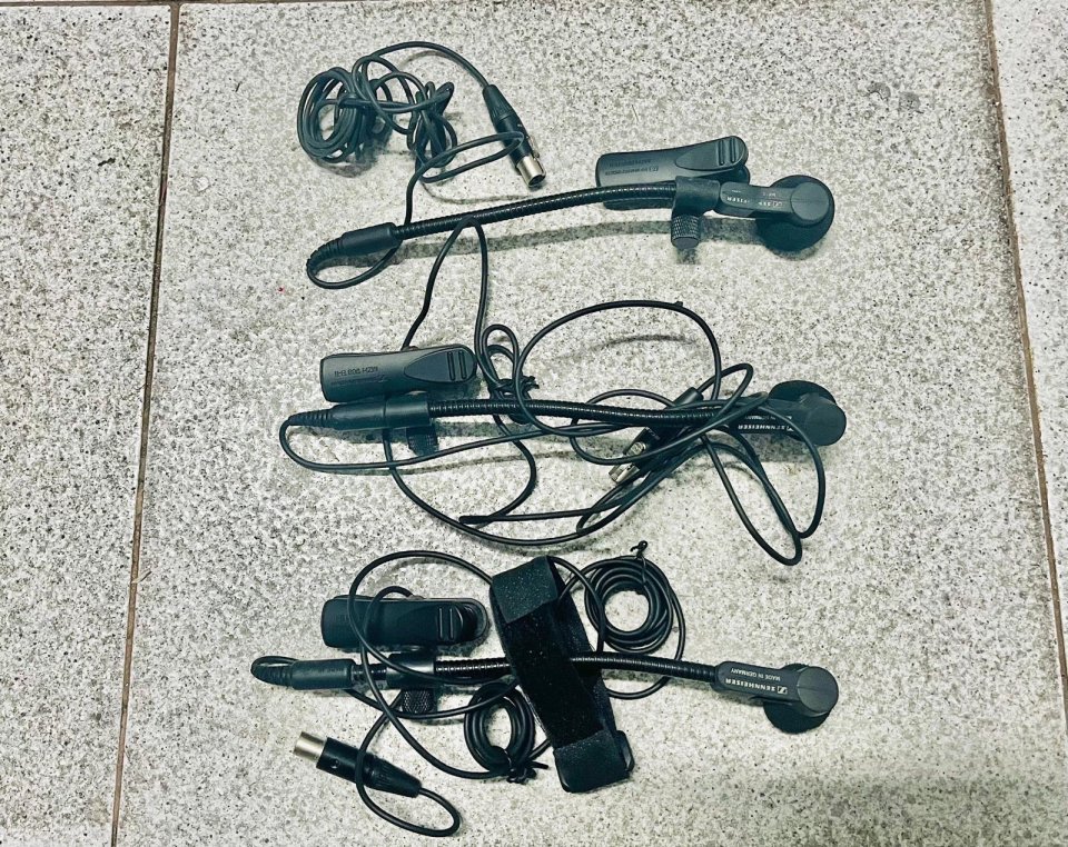 3 Micrófonos Senheisser e908