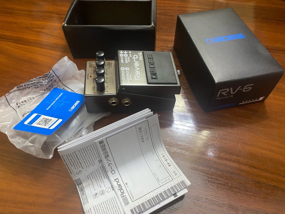 Boss RV-6 Reverb (nuevo)