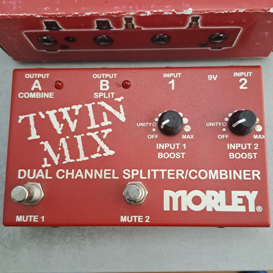 Morley Twin Mix Dual Channel Splitter/Combiner
