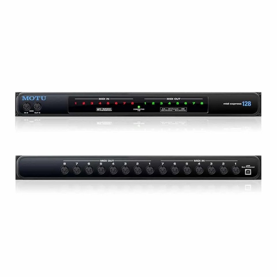 Motu Midi Express 128 USB de segunda mano · Barcelona