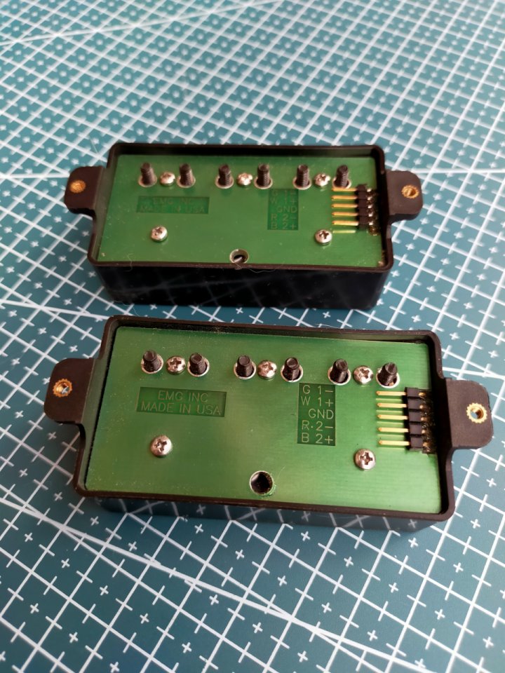 Set 2x EMG HZ made in USA