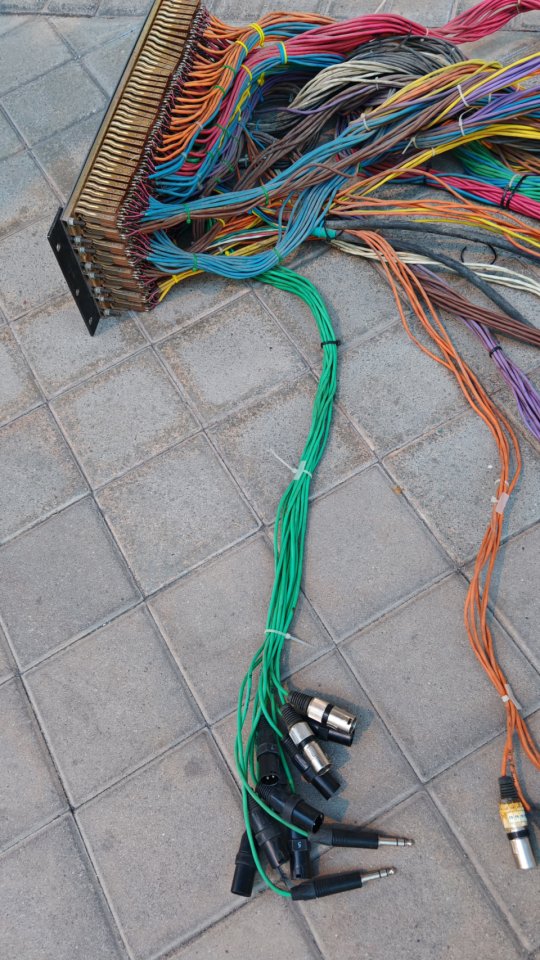 Patch Panel Profesional (Bantam) 80x4 mas cableado 120 conectores 2,3 m max de segunda mano · Foto 5 de 10 · Madrid · 1375 €