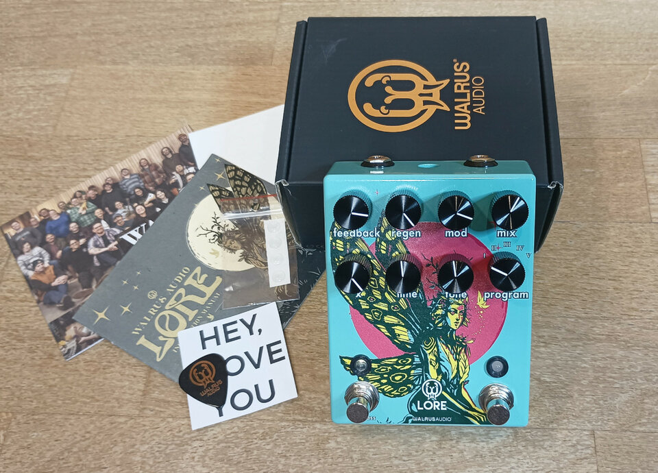 Walrus Audio LORE - Reverse Soundscape Generator "Ltd Ed Summer SPF Series"