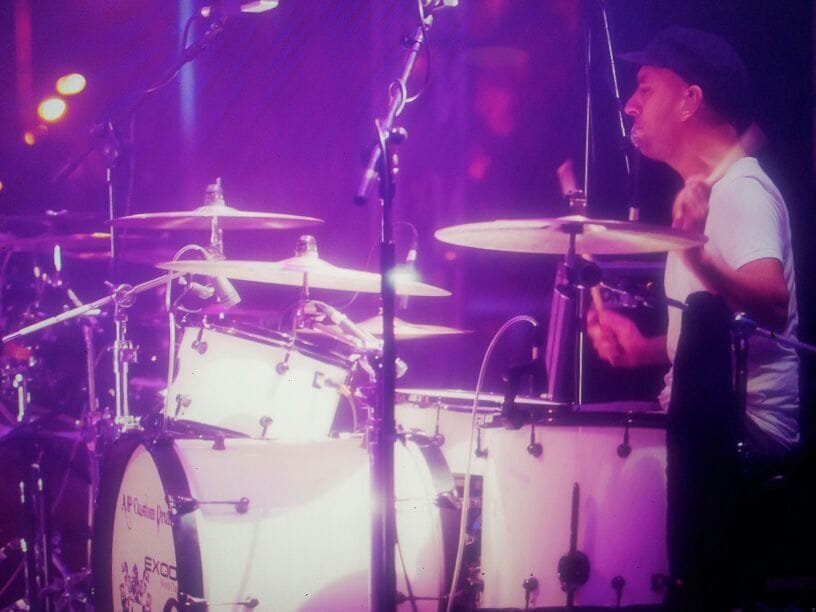 Batería AJP Custom Drums acrílica con LEDs + módulo DMX hecha a mano en USA