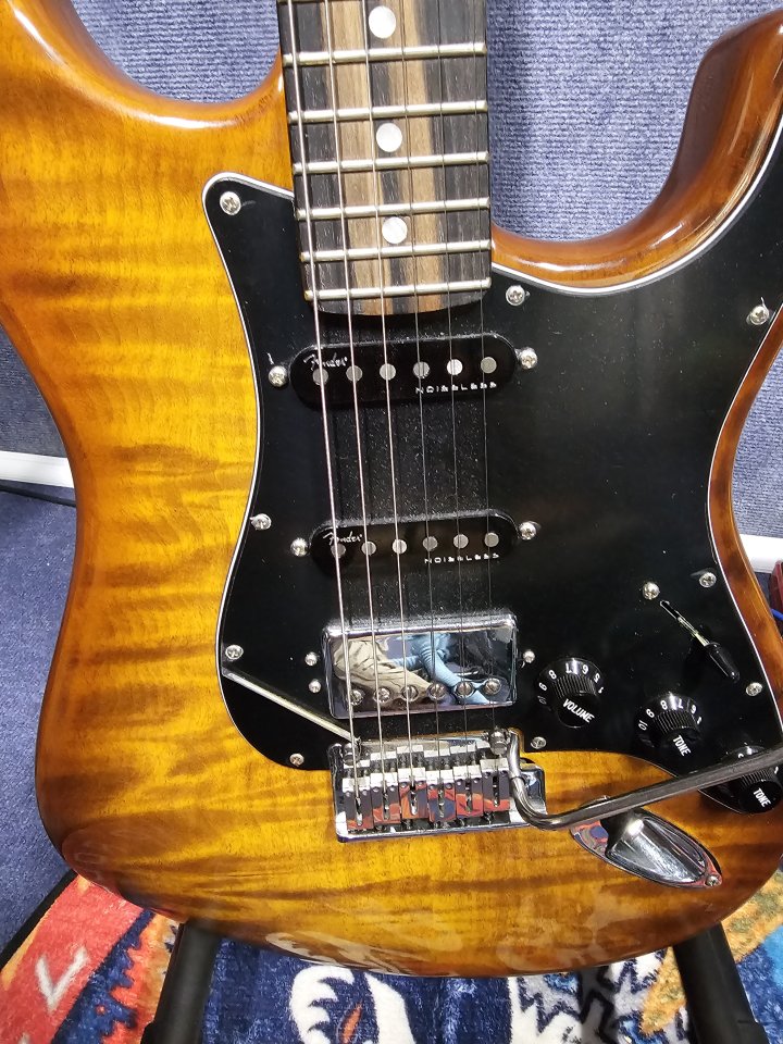 Fender Stratocaster American Ultra Luxe Tiger Eye