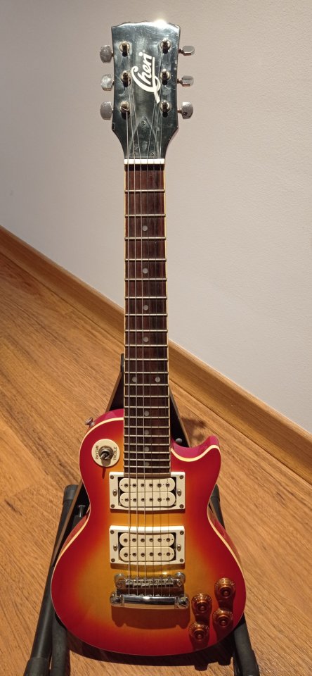 Guitarra eléctrica Cheri Les Paul Corea años 80
