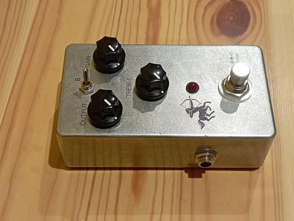 Pedal tipo Klon Centaur