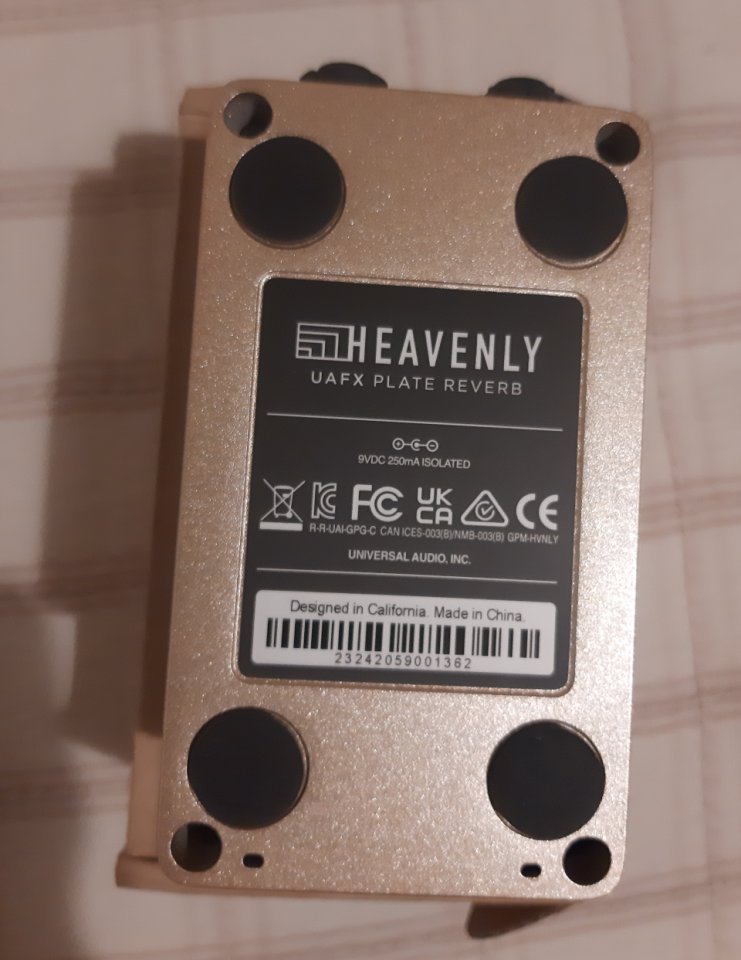 Universal Audio ¨Heavenly Plate Reverb¨ de segunda mano · Foto 6 de 7 · Madrid · 100 €