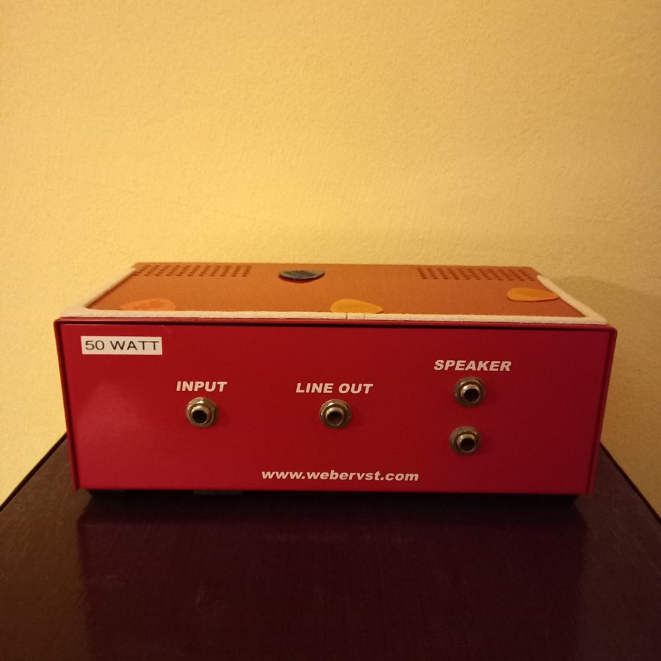 Atenuador Weber MASS Lite (USA) – Para amplificador de guitarra eléctrica