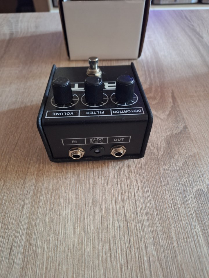 Pedal de distorsion rat