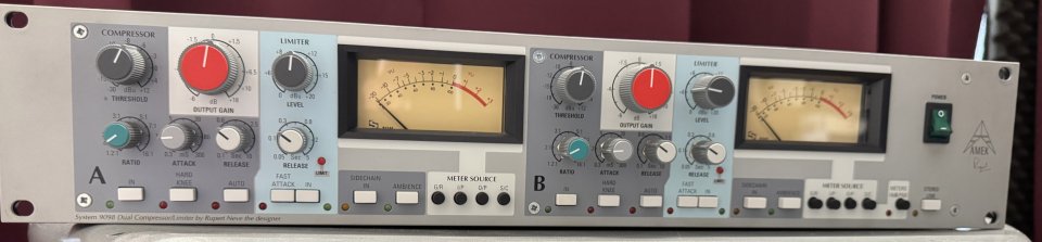 AMEK 9098 Dual Compressor – Rupert Neve original – Muy poco uso de segunda mano · Foto 1 de 10 · Barcelona · 2450 €