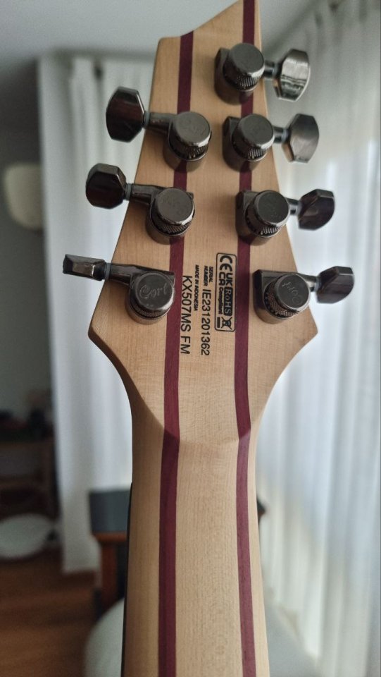 Cort KX507MS OPB Burst Guitarra Eléctrica 7 cuerda