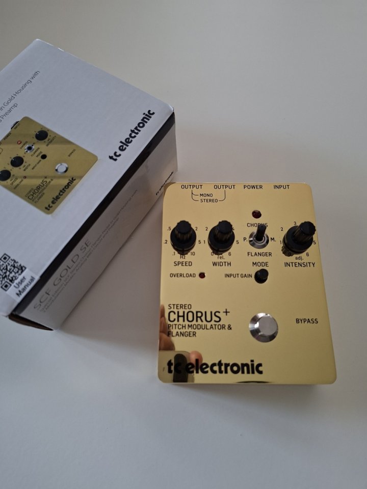TC Electronic SCF Stereo Chorus + Gold Special Edition. de segunda mano · Foto 5 de 5 · Alicante · 50 €