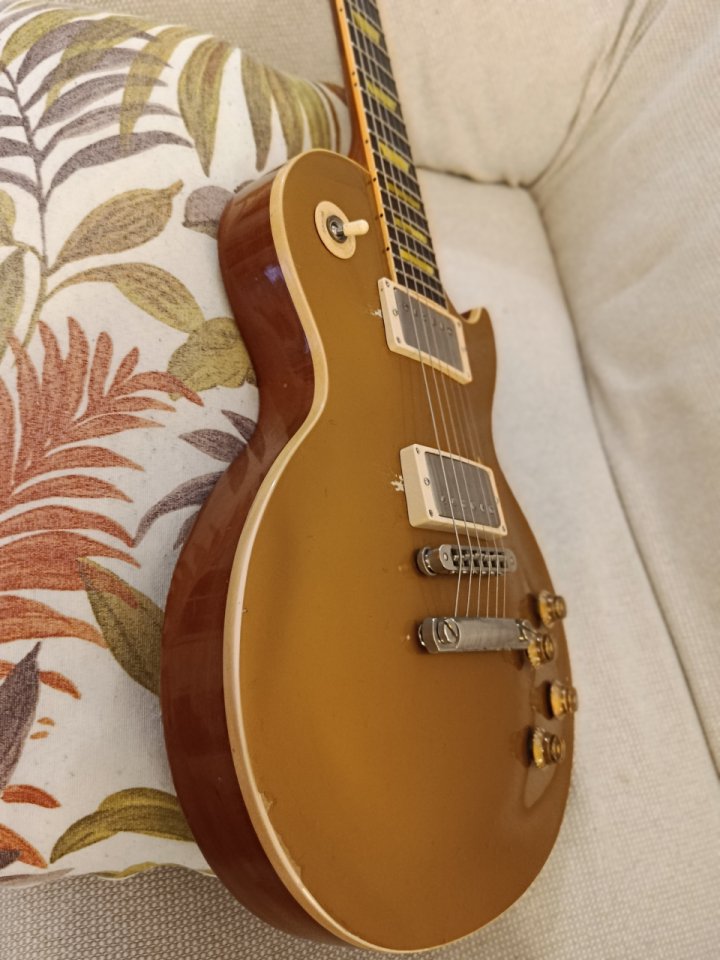 Gibson les paul Classic 1960 2004' Bullion Gold 'Trastes nuevos' de segunda mano · Foto 3 de 10 · Cantabria · 1650 €