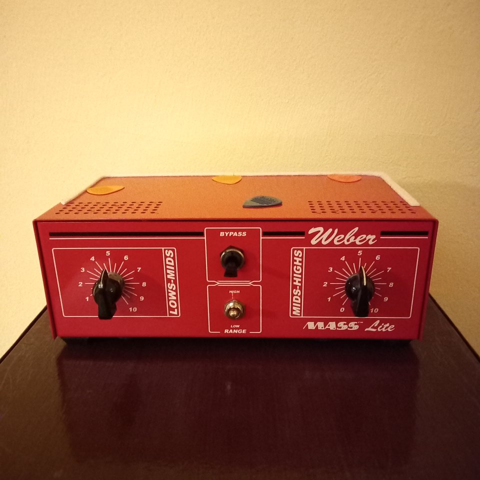 Atenuador Weber MASS Lite (USA) – Para amplificador de guitarra eléctrica