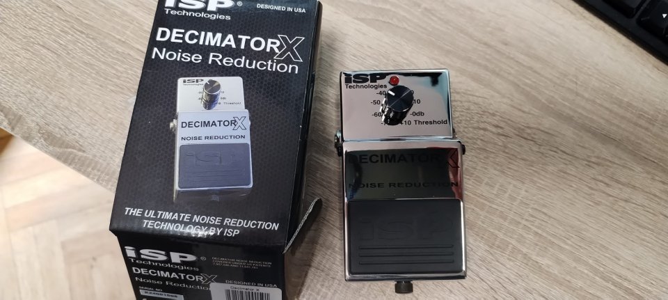 ISP Decimator X Noise Reduction Pedal