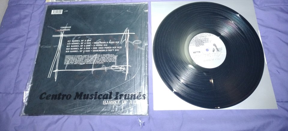 DEPECHE MODE gatefold Vinyl 12" Barrel Of A Gun