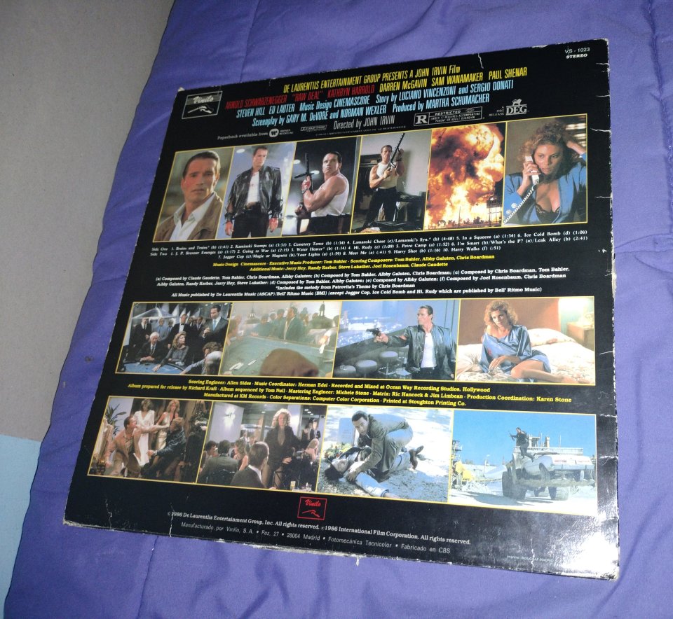 ejecutor Raw Deal (Original Motion    1986