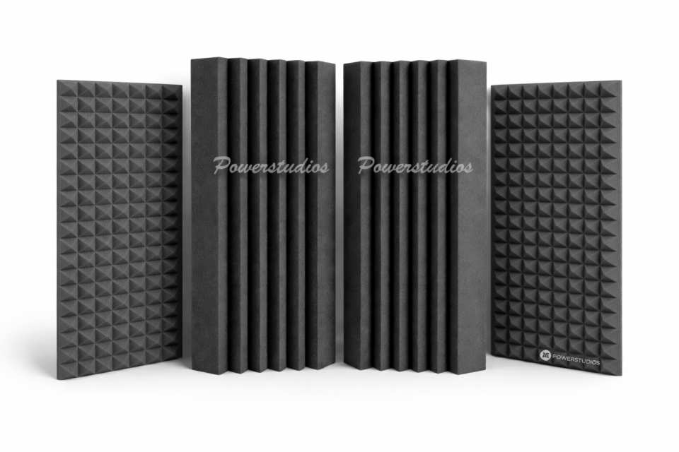 Kit  promoción 10 paneles acústicos 7cm+4 trampas 100x30x30 nuevos en stock `envío incluido`