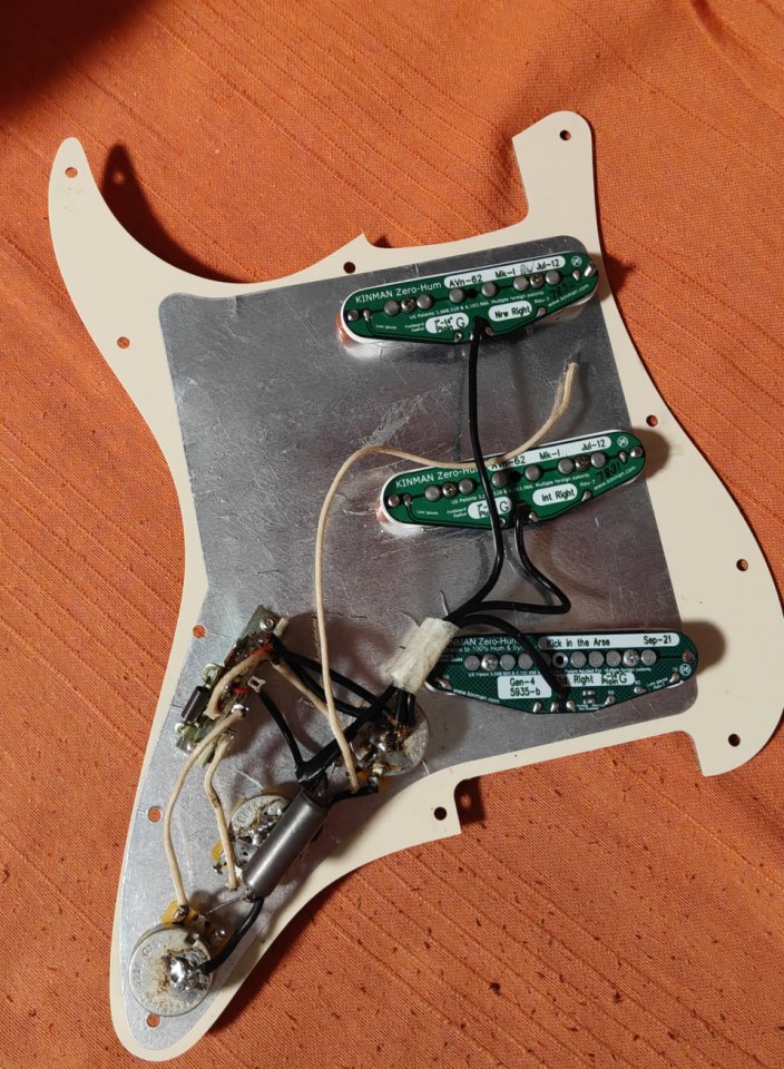 Kinman precableado pickguard de segunda mano · Foto 2 de 6 · Las Palmas · 450 €