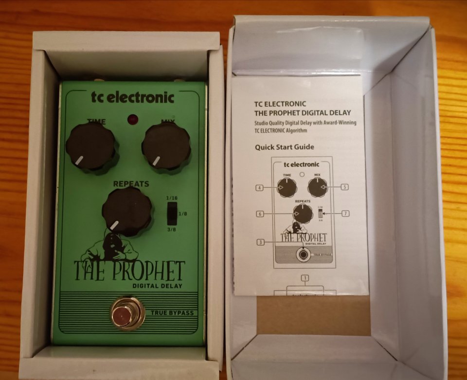 Pedal de efectos TC Electronic The Prophet Digital Dela de segunda mano · Foto 4 de 5 · Madrid · 35 €