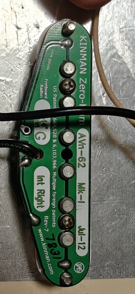 Kinman precableado pickguard de segunda mano · Foto 4 de 6 · Las Palmas · 450 €