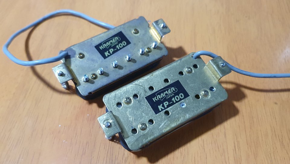 Set Pastillas Guitarra Kramer Baretta II KP-100 ESP Japan de segunda mano · Foto 3 de 9 · Valencia · 129 €