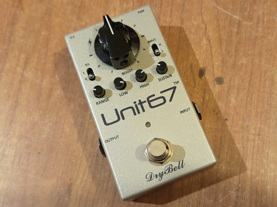 DRY BELL Unit67 Compressor+EQ+Boost
